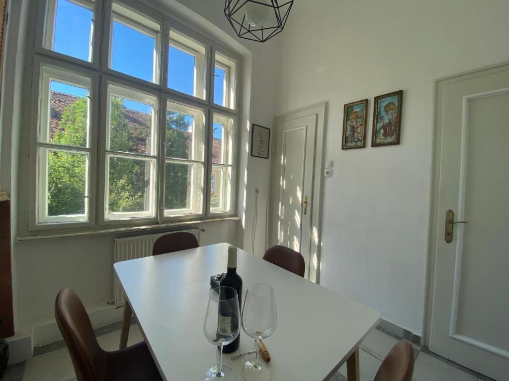 Casa Panzarului Lejlighed Sibiu Eksteriør billede