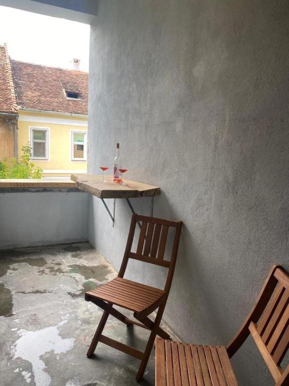 Casa Panzarului Lejlighed Sibiu Eksteriør billede